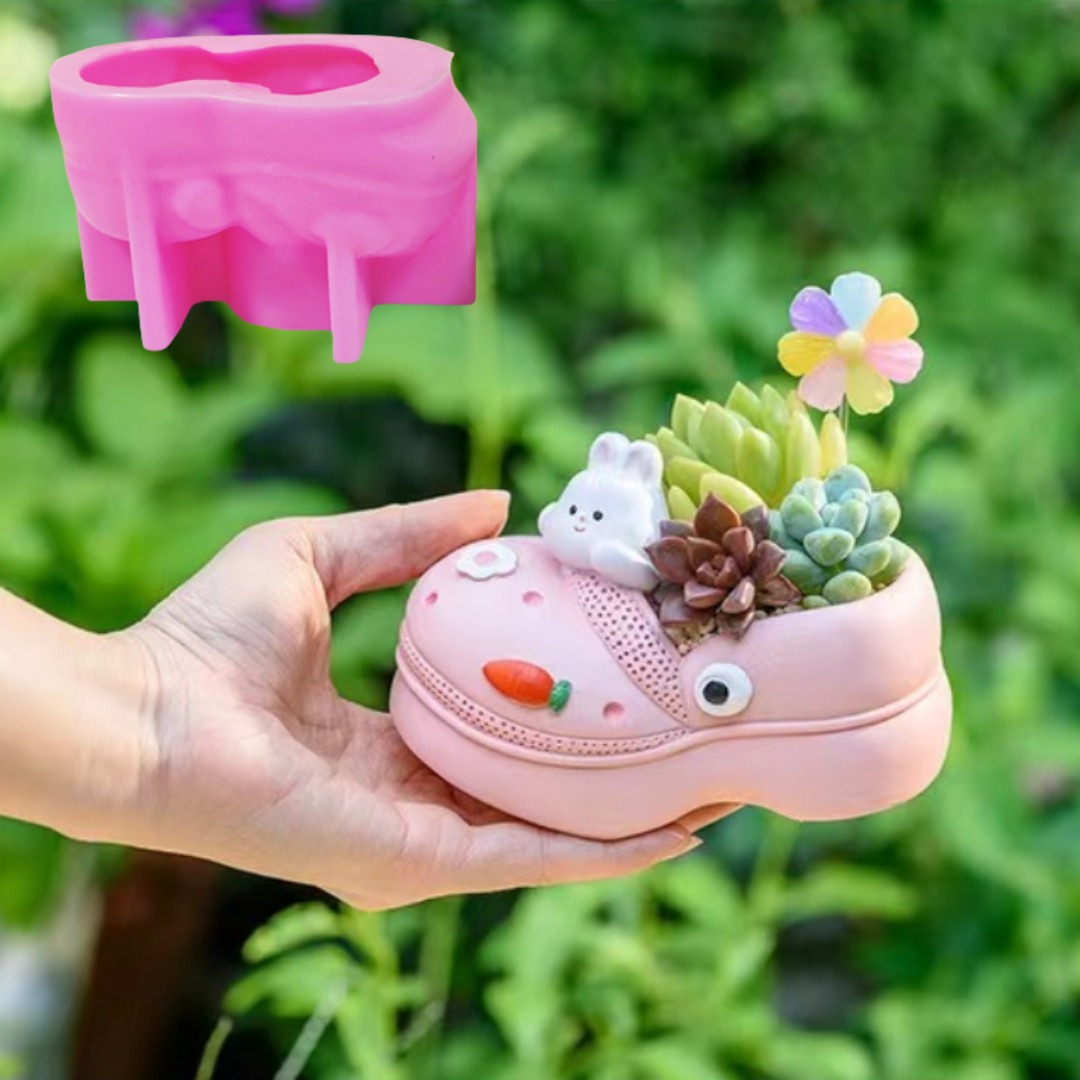3D Printing Vase - 3D тапочки в виде животных, горшок