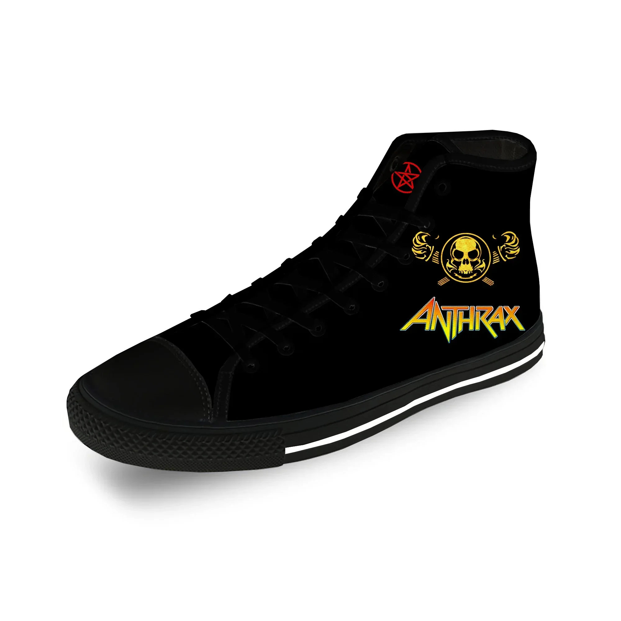 3D Printing Rock - Кеды Anthrax Rock Band: модные повседневные