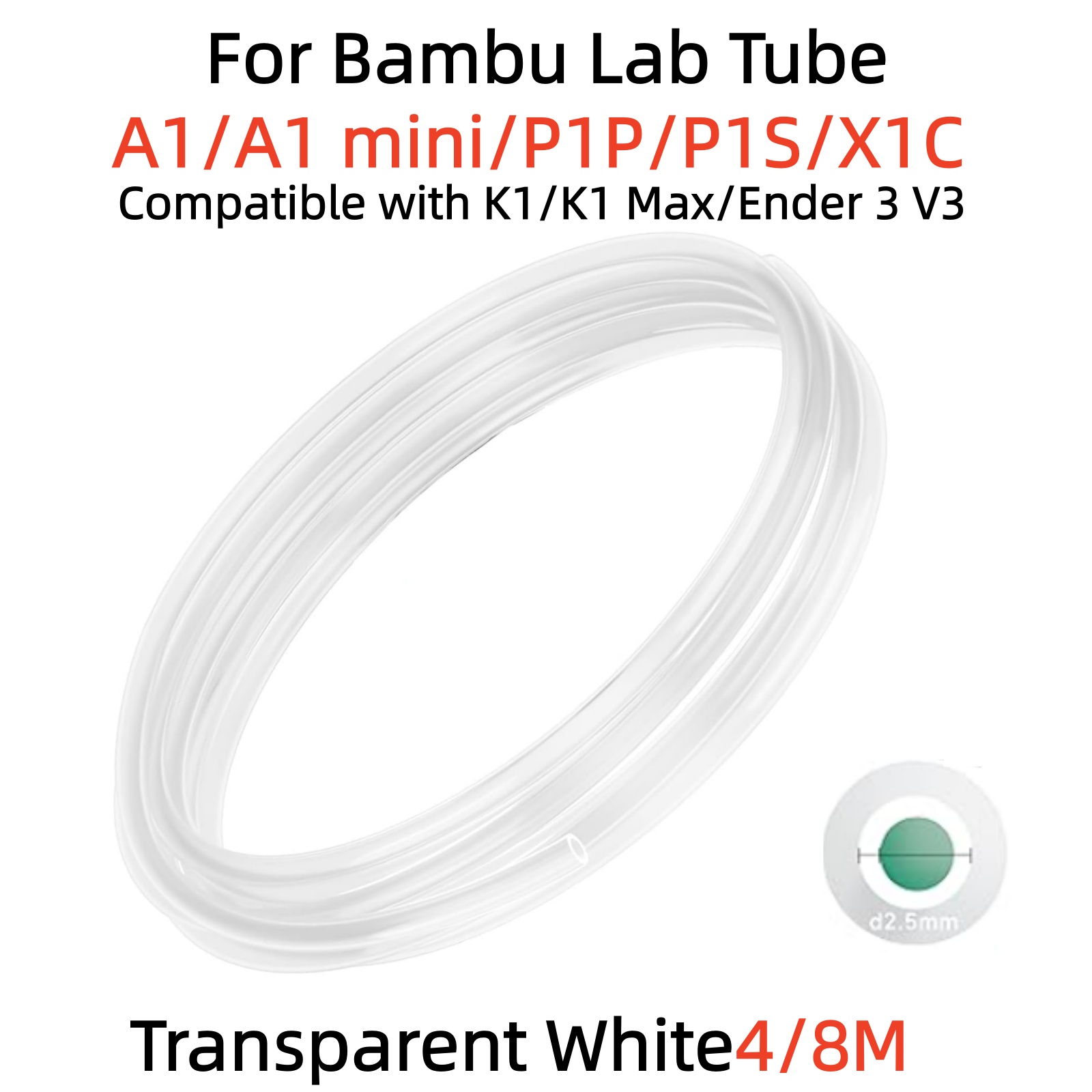 3D Printing Bambu Lab - Для Bambu Lab Ptfe Tube P1P