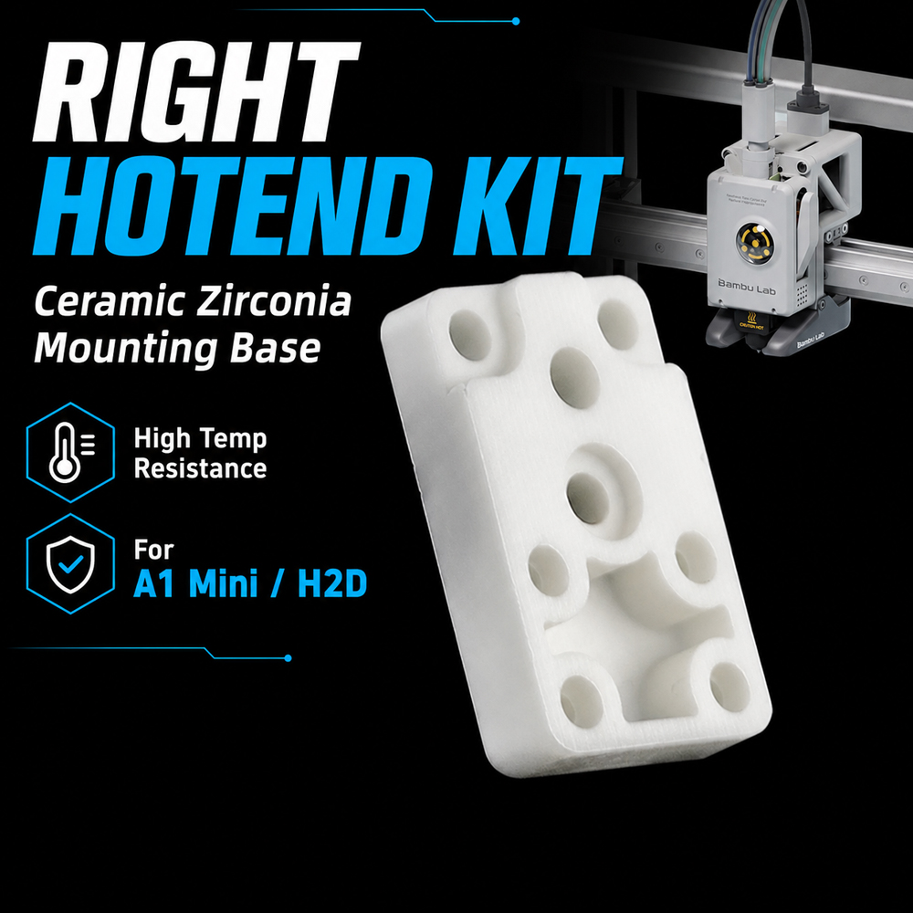 3D Printing Zirconia - Комплект нагревательного элемента (хотэнда) для Bambu