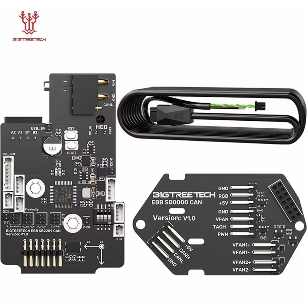 3D Printer Cable Chain - Плата BIGTREETECH EBB SB2209 CAN/USB для