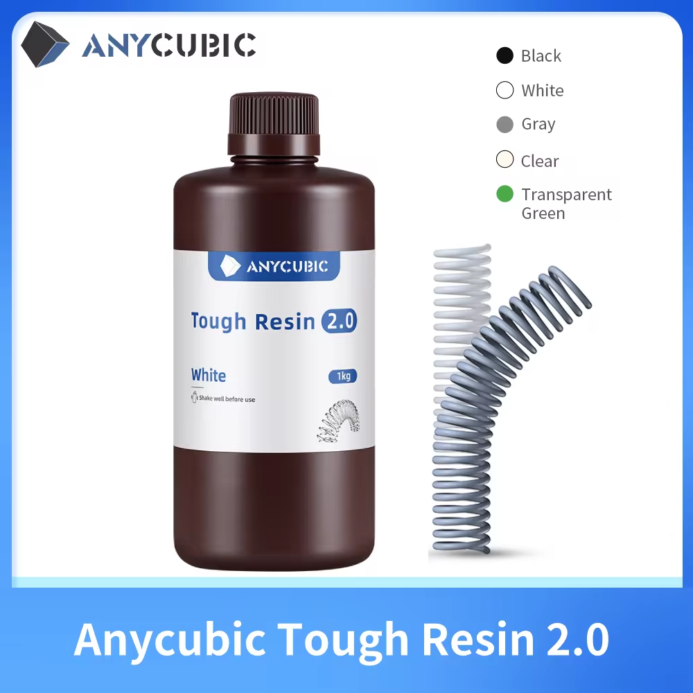Glue For 3D Printing - Anycubic Гибкая жесткая Смола 2,0 LCD