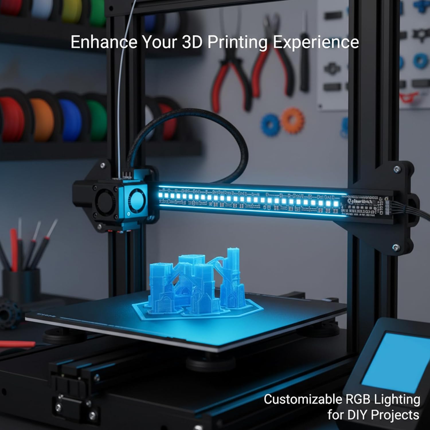 Для Bambulab CyberBrick WS2812 – обзор и цена 3D Printing Bambu Lab