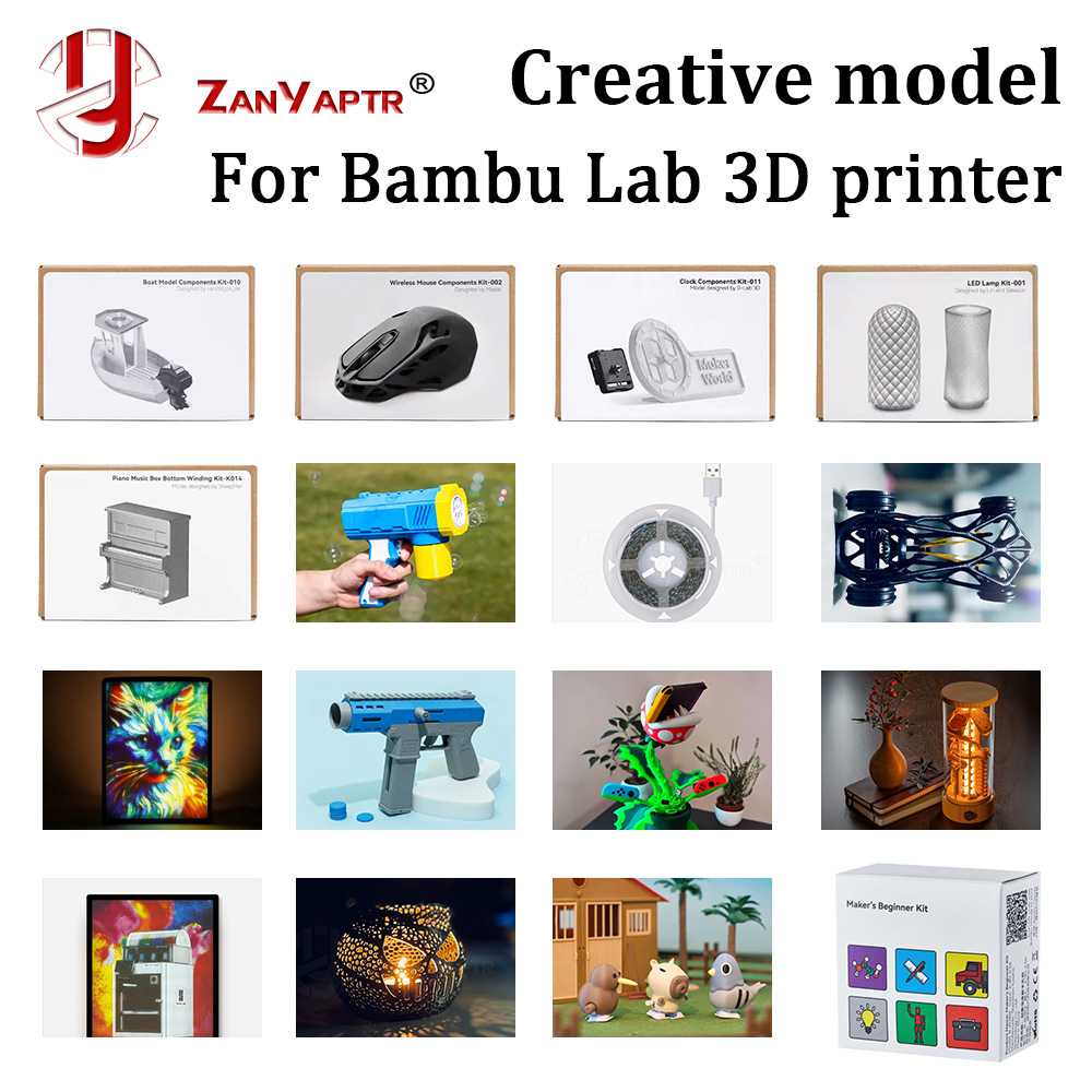 Комплектующие для 3D-печати Ba – обзор и цена 3D Printing Bambu Lab
