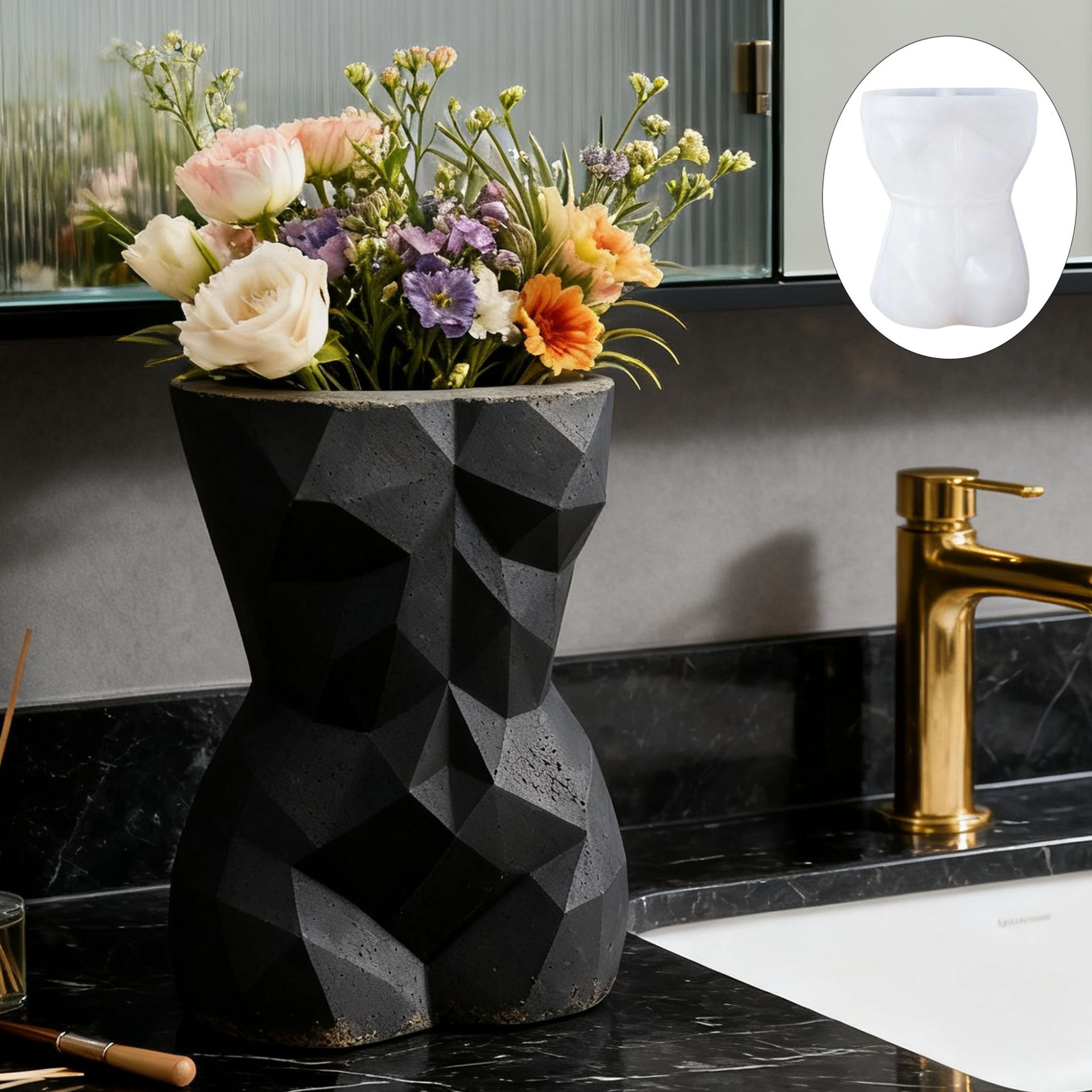 3D геометрический женский цвет – обзор и цена 3D Printing Vase