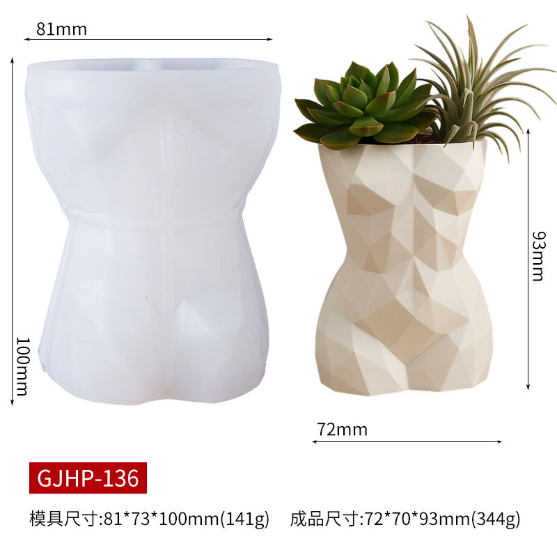 3D геометрический женский цвет – обзор и цена 3D Printing Vase