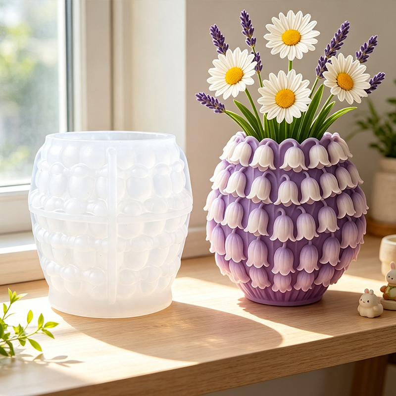 Силиконовая форма 3D «Лилия-го – обзор и цена 3D Printing Vase
