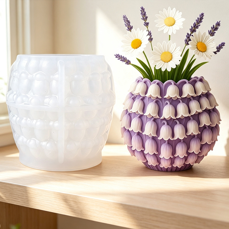 Силиконовая форма 3D «Лилия-го – обзор и цена 3D Printing Vase