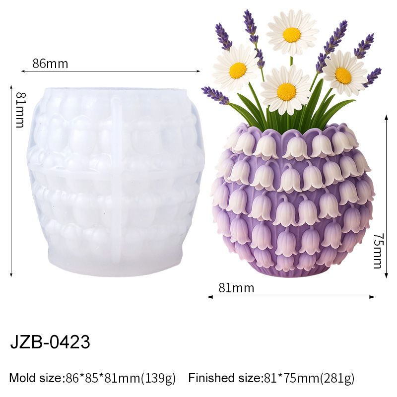 Силиконовая форма 3D «Лилия-го – обзор и цена 3D Printing Vase
