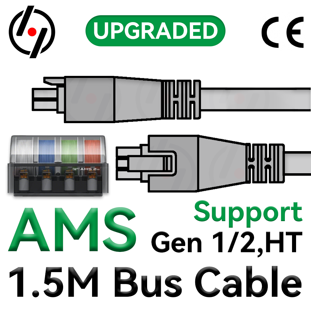 Кабель-шлейф 1,5 м с 6-контакт – обзор и цена 3D Printer Cable Chain